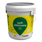 TD341 tynk silikonowy 30kg 1,5mm BAZA BIAŁA