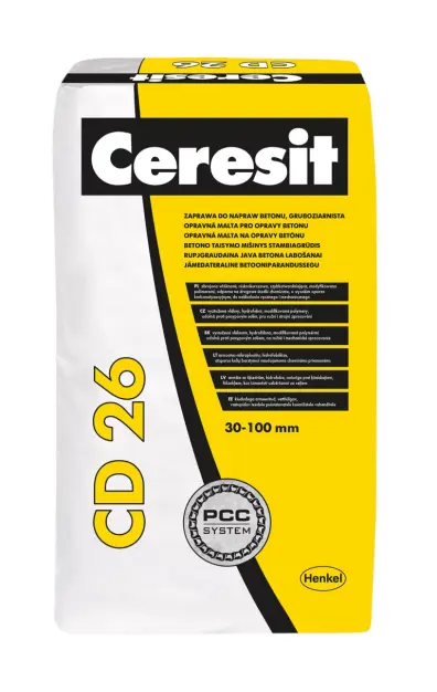 CD26 zaprawa wyrównująca 30-100mm 25kg