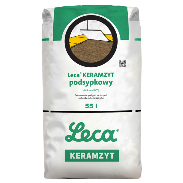 * Keramzyt podsypkowy 55l