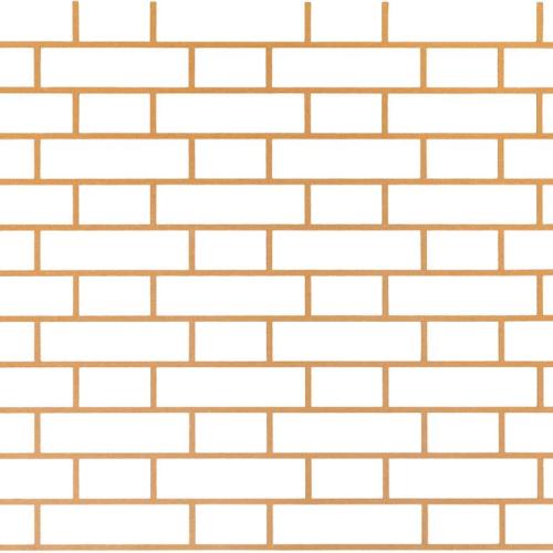 Szablon  tynkarski cegła bostońska 25 szt. 26,3m2