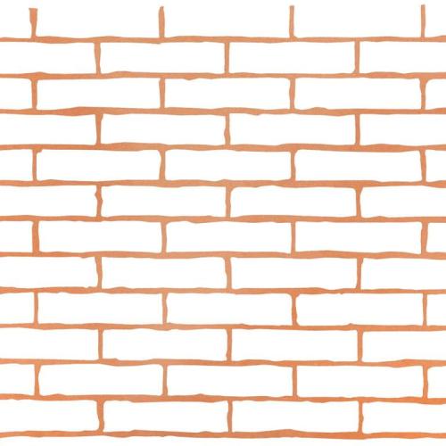 Szablon tynkarski stara cegła 25 szt. 27,1m2