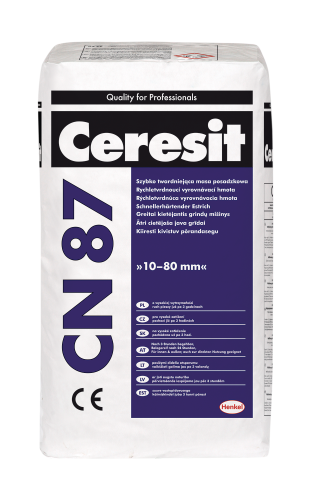 CN87 posadzka szybko twardniejąca 10-80mm 25kg