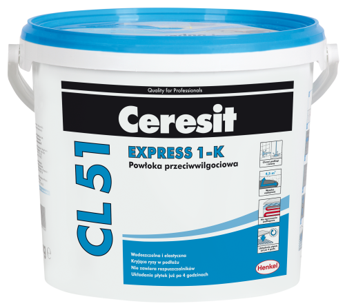 CL51 folia izolacyjna w płynie wew. 15kg