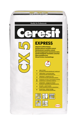 CX5 zaprawa szybkowiążąca worek 25kg