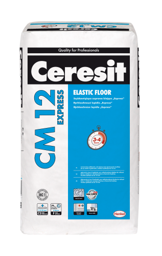 CM12 EXPRES Ekspresowy elast klej do płytek 25kg