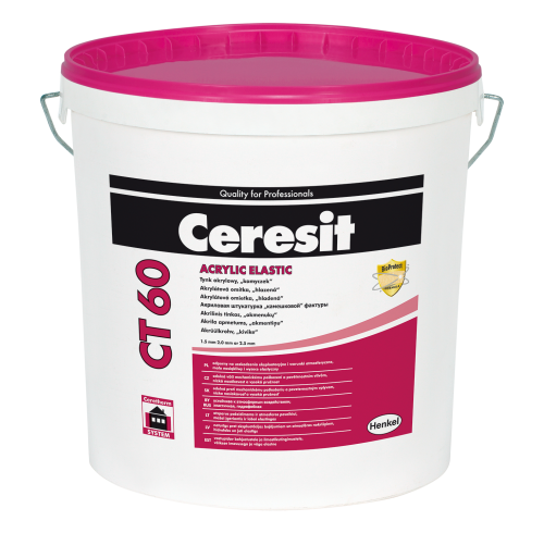 BAZACT60  Tynk akrylowy 1,5mm  25kg KOLOROWY