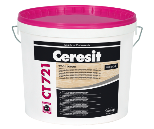 CT721 Visage impregnat koloryzujący do tynku o efekcie drewna baza 4l KOLOROWY