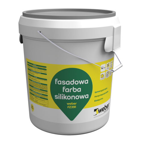 FZ391 farba silikonowa 10kg BAZA BIAŁA