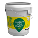 FZ371 farba akrylowa 25kg KOLOROWA