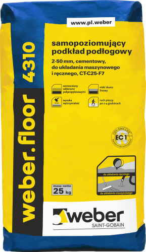 * Floor 4310 samopoziomujący podkład podłogowy 2-50mm  25kg