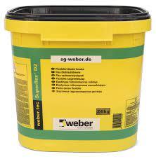 Superflex  D2 wysokoelastyczna mikrozaprawa uszczelniająca  ( komp.B ) proszek 15 kg