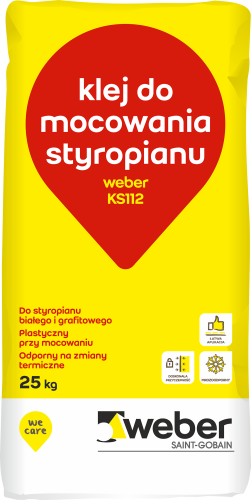 KS112 klej do styropianu 25kg