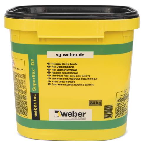 Superflex D2 wysokoelastyczna mikrozaprawa uszczelniająca  ( komp.A+B ) 24kg