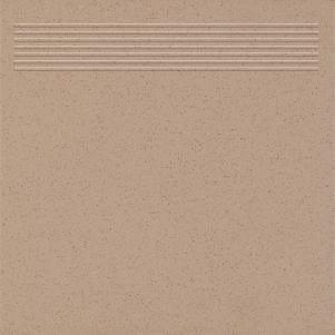 Gres techniczny stopnica K300 DARK BEIGE 30x30 G1 opakowanie 1,62m2