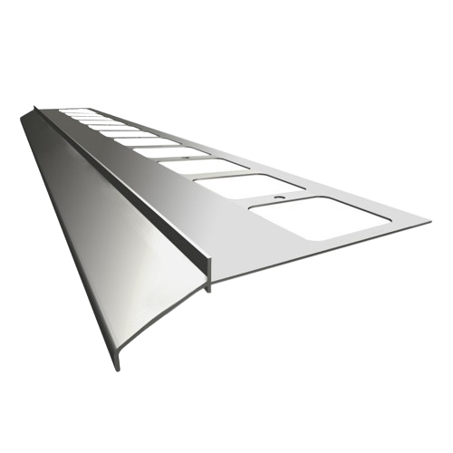 RENO K100 profil okapowy prosty 2mb grafit RAL 7024