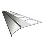 RENO K100 profil okapowy prosty 2mb brąz RAL 8019