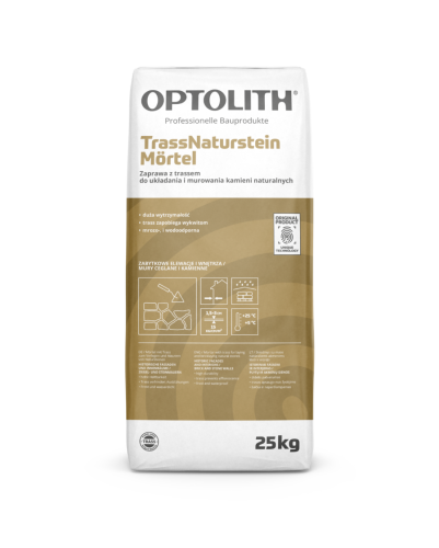 TrassNaturstein Mortel zaprawa z trassem do kam. nat. 25kg