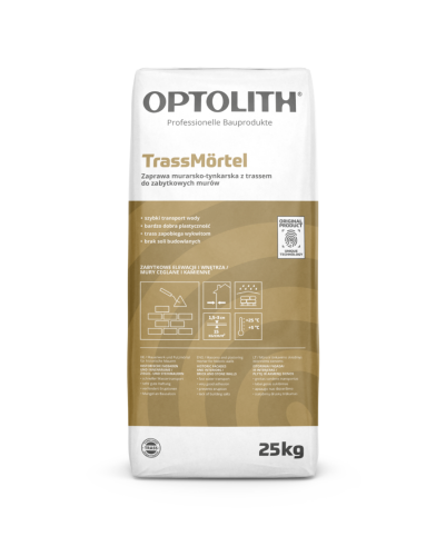 TrassMortel zaprawa murarsko-tynkarska z trassem 25kg