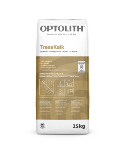 TrassKalk spoiwo wapienne z trassem 15kg stara biel