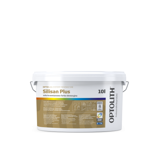 Silisan Plus zolo-krzemianowa farba fasadowa 10l