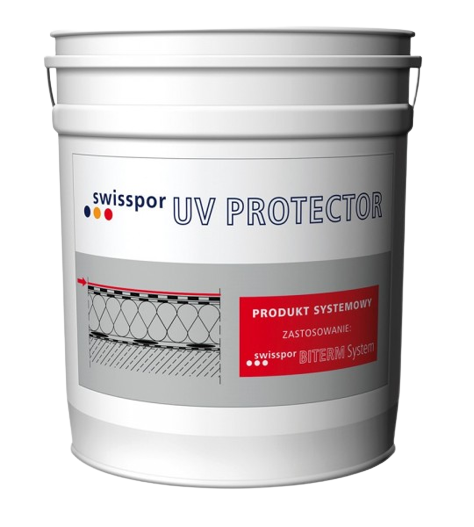 UV Protector zabezpieczająca masa asfaltowa modyfikowana SBS z aluminium 5L