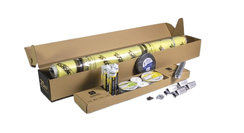 Akcesoria montażowe do zabudowy poddasza 25 m2 - Pakiet Standard