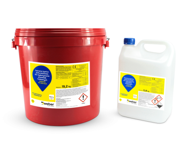 PU650 barwna żywica do posadzek rozlewnych 25kg RAL7040