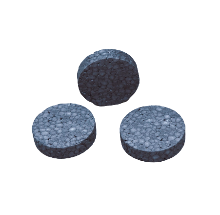 Zaślepki styropianowe grafitowe 100 szt.