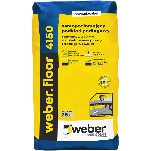 Floor 4150 samopoziomujący podkład podłogowy2-30mm 25kg