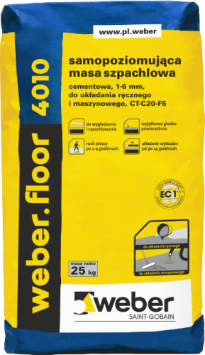 * Floor 4010 zaprawa samopoziomująca  1-6mm   25kg