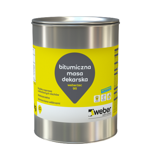 911 bitumiczna masa dekarska 14kg