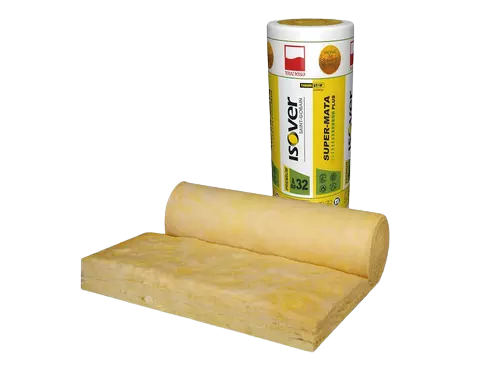 *  SUPER MATA PLUS gr.5cm Lambda 032 paleta=129,6m2 rolka=10,8m2 wełna mineralna Isover