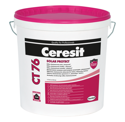 CT76 Tynk  siliko-elastomerowy 1,5mm  25kg BAZA BIAŁA