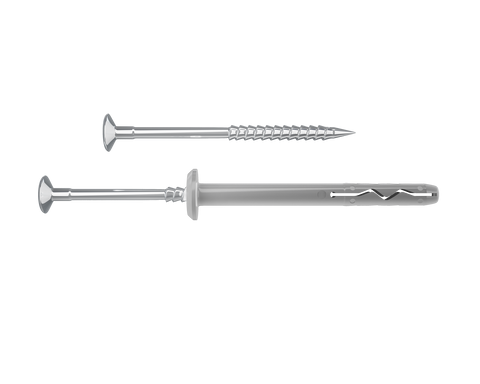 Kołek wbijany 6x60mm z kołnierzem paczka 200 szt. karton 12 paczek