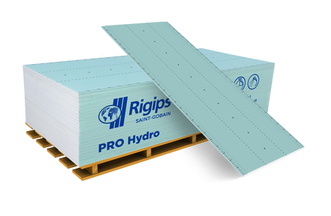 Rigips płyta G-K wodoodporna 1200x2600x12,5 paleta=64 szt