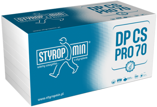 STYROPMIN Dach-Podłoga PRO biały styropian 70 lambda 038 19cm oap=0,29m3 1,5m2