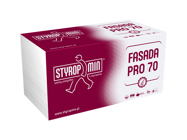 STYROPMIN Fasada biały styropian PRO lambda 038 14cm paczka=0,28m3 2m2