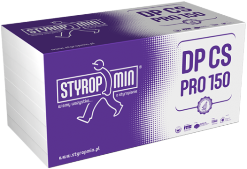 STYROPMIN Podłoga-Parking PRO biały styropian 150 lambda 035 11cm paczka=0,28m3 2,5m2
