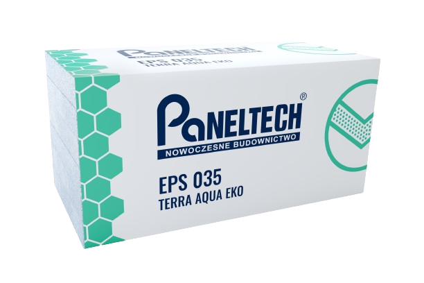 Styropian fundamentowy biały lambda 035  AQUA EKO gr.7 cm paczka=0,28m3 4m2