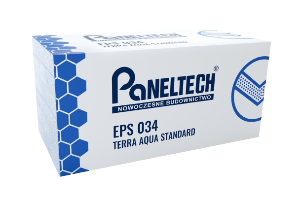 Styropian fundamentowy biały lambda 034  AQUA STANDARD gr.7 cm paczka=0,28m3 4m2