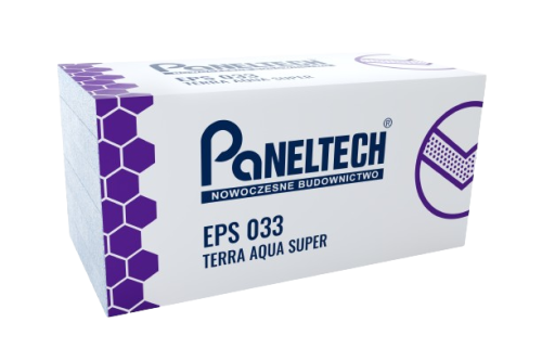 Styropian fundamentowy biały lambda 033  AQUA SUPER gr.3 cm paczka=0,3m3 10m2