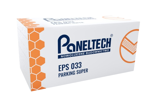 Styropian parkingowy biały lambda 033  SUPER gr.3 cm paczka=0,3m3 10m2