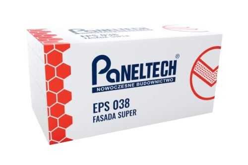 Styropian fasadowy biały lambda 038  SUPER gr.18 cm paczka=0,27m3 1,5m2