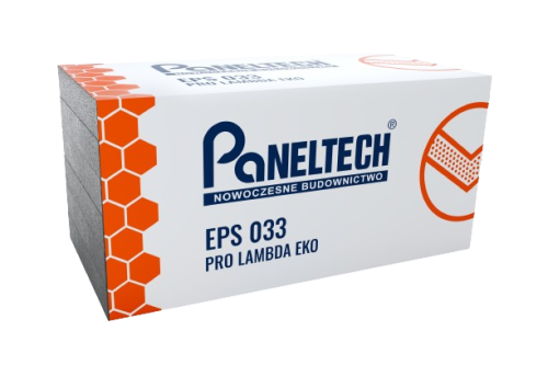 Styropian fasadowy grafitowy lambda 033  PRO L EKO gr.18 cm paczka=0,27m3