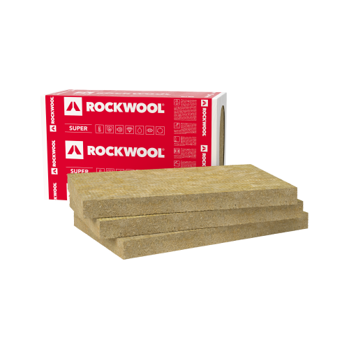 Superrock Rockwool płyta z wełny skalnej 14cm, szerokość 580 lambda 035 paleta 104,4m2