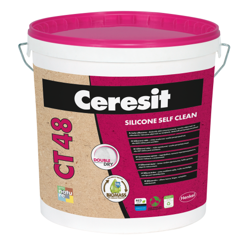 CT48 Farba silikonowa 15 L KOLOROWA
