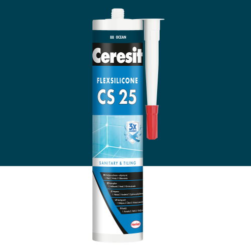 88 - Silikon Sanitarny Ceresit CS-25 ocean