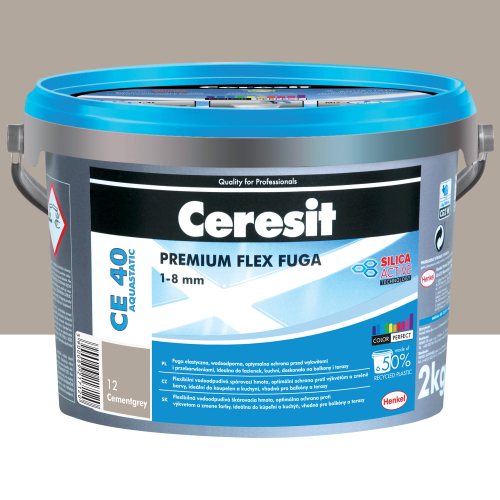 CE40 Aqua fuga elastyczna  cementgray 5kg