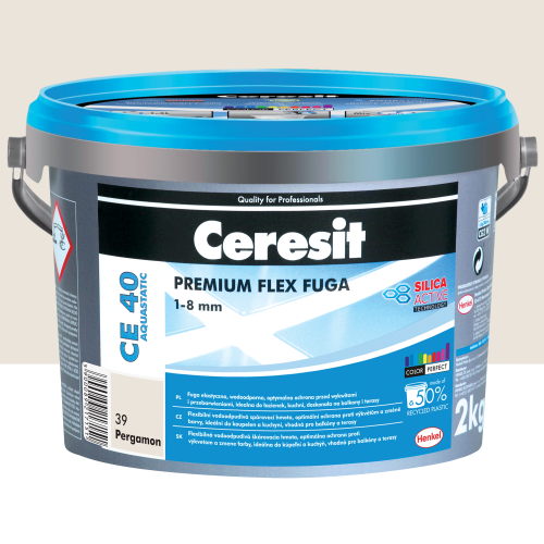 CE40 Aqua fuga elastyczna  pergamon 5kg