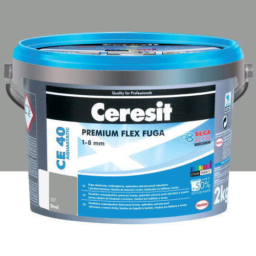 CE40 Aqua fuga elastyczna  steel 5kg